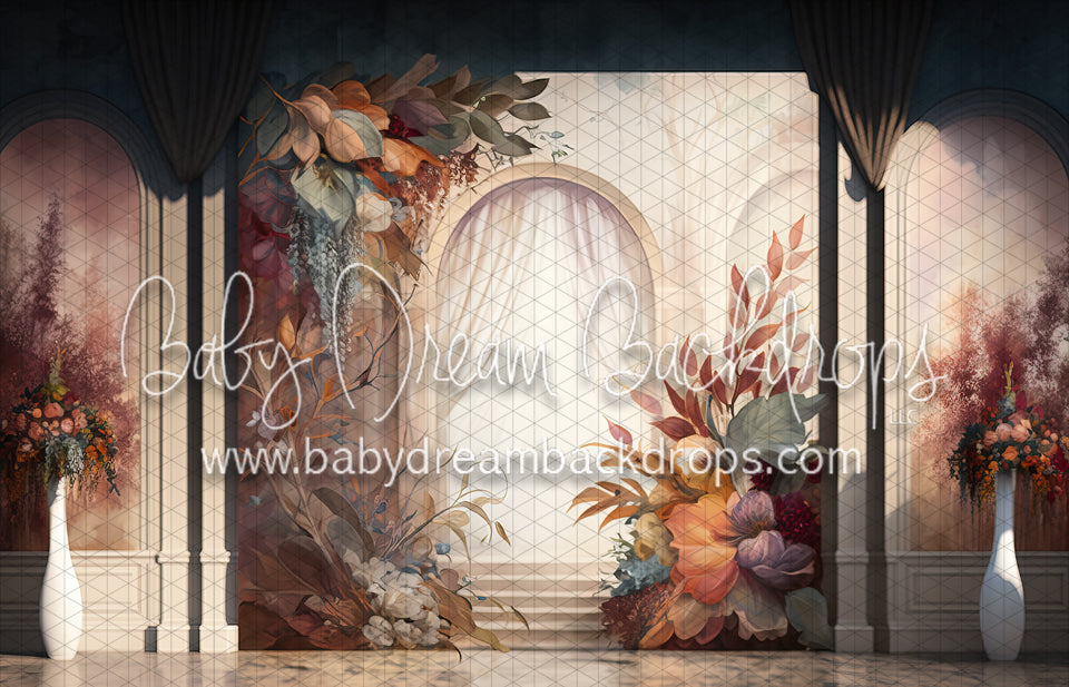 Painted Autumn Pastel Wall (MD)