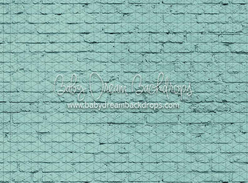 Painted Blue Brick (CC)