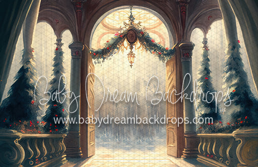 Painted Christmas Forest Entrance (MD)