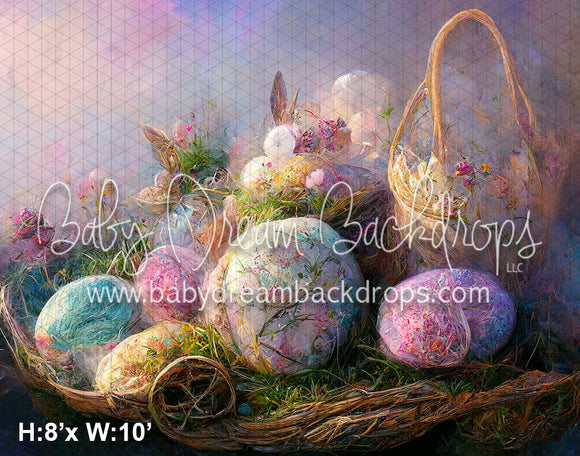 Painted Easter Basket (SM)