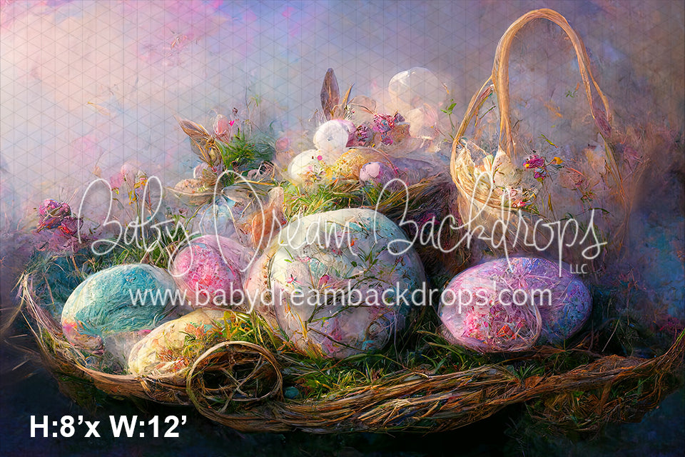Painted Easter Basket (SM)