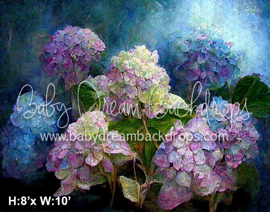 Painted Hydrangeas (SM)