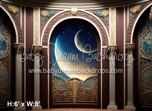 Painted Moon Ballroom Wall (MD)