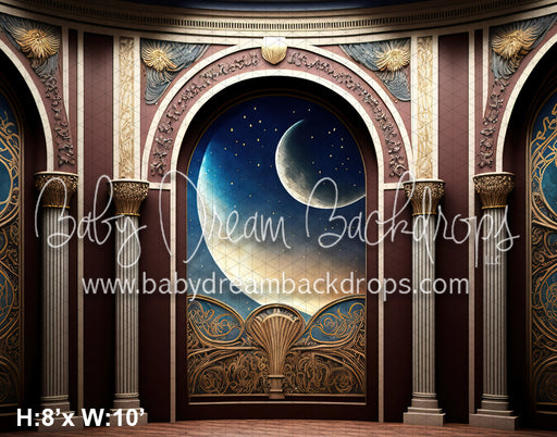Painted Moon Ballroom Wall (MD)