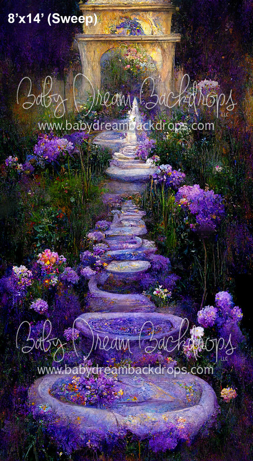 Sweeps Painted Purple Fountain (SM)