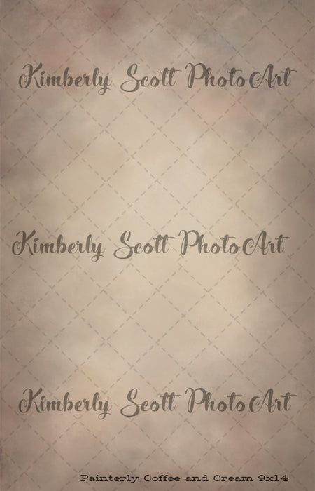 Painterly Coffee and Cream