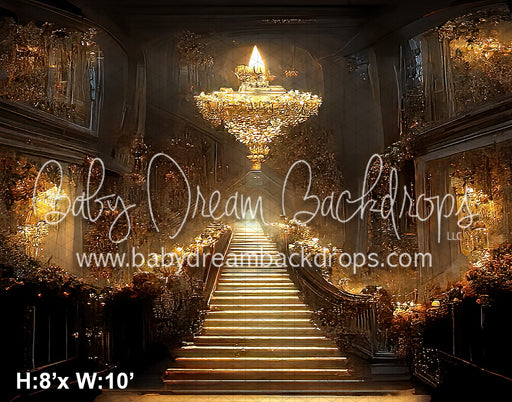 Palace Staricase Crystal Chandelier (BD)