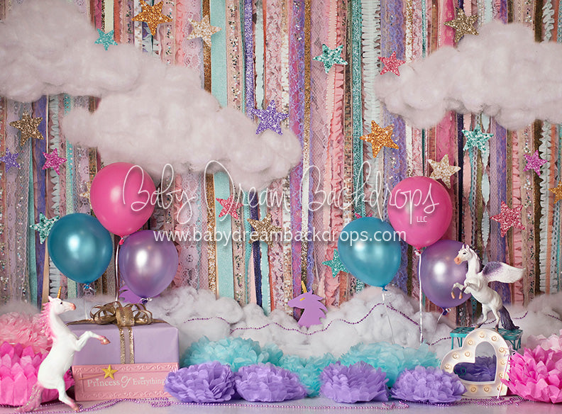 Party Fluff Birthday - 60Hx80W - BS  