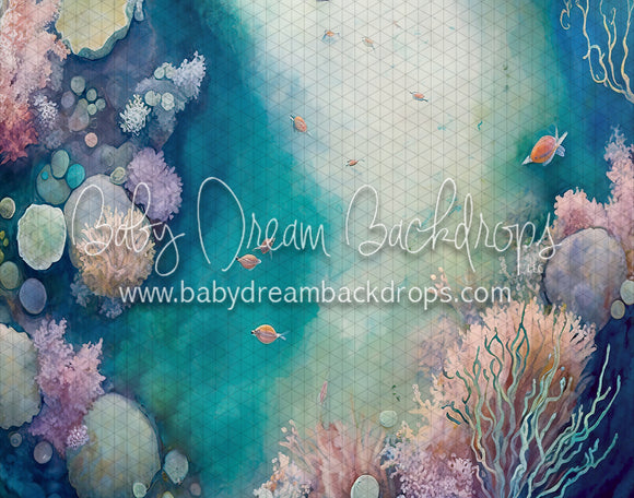 Pastel Mermaid Reef 4 Floor (MD)