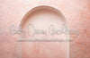 Pastel Pink Textured Arch Wall (MD)