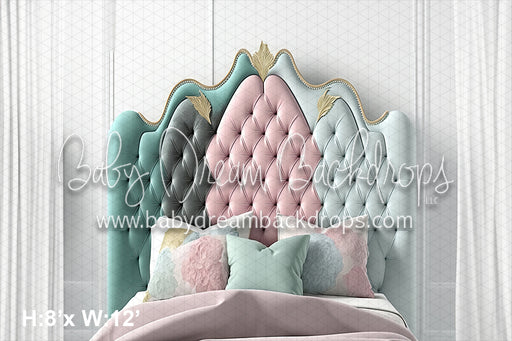 Pastel Tufted Headboard (SM) 
