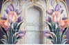 Pastel Tulips and Marble (MD)