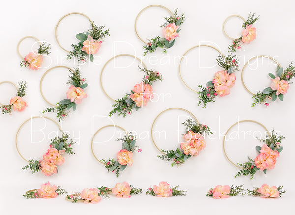 Pastel Hoops