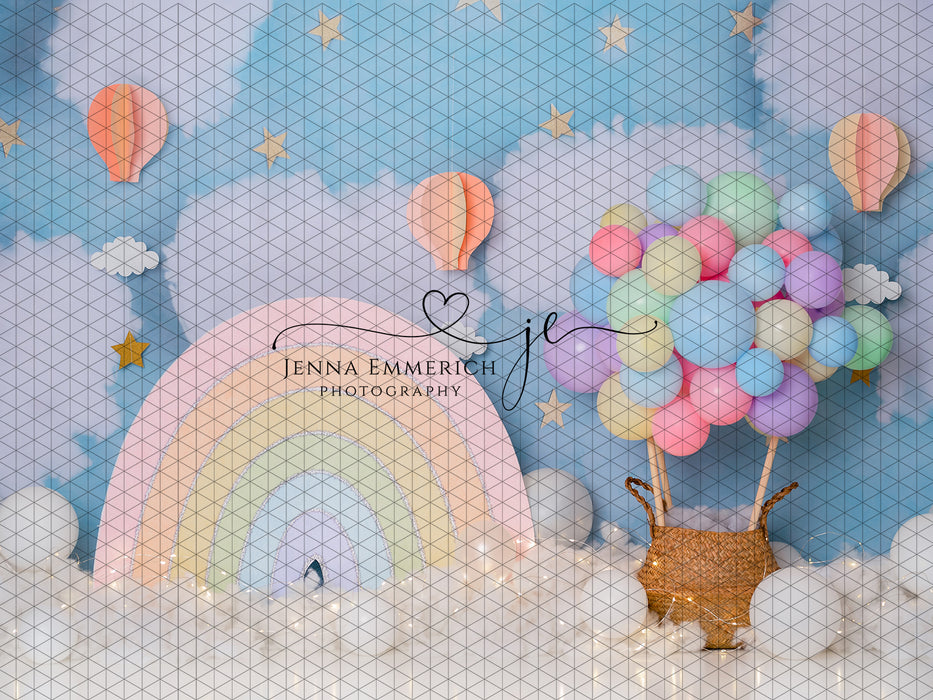 Pastel Hot Air Balloons (JE)