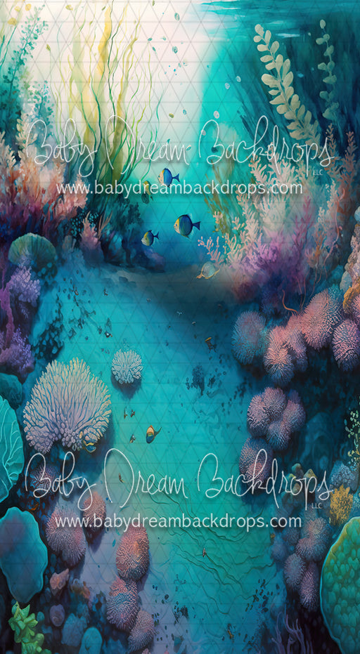 Pastel Mermaid Reef Sweep 3 (MD)