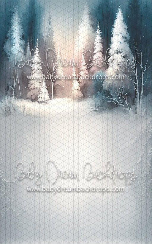 Pastel Painted Winter Sweep (MD)