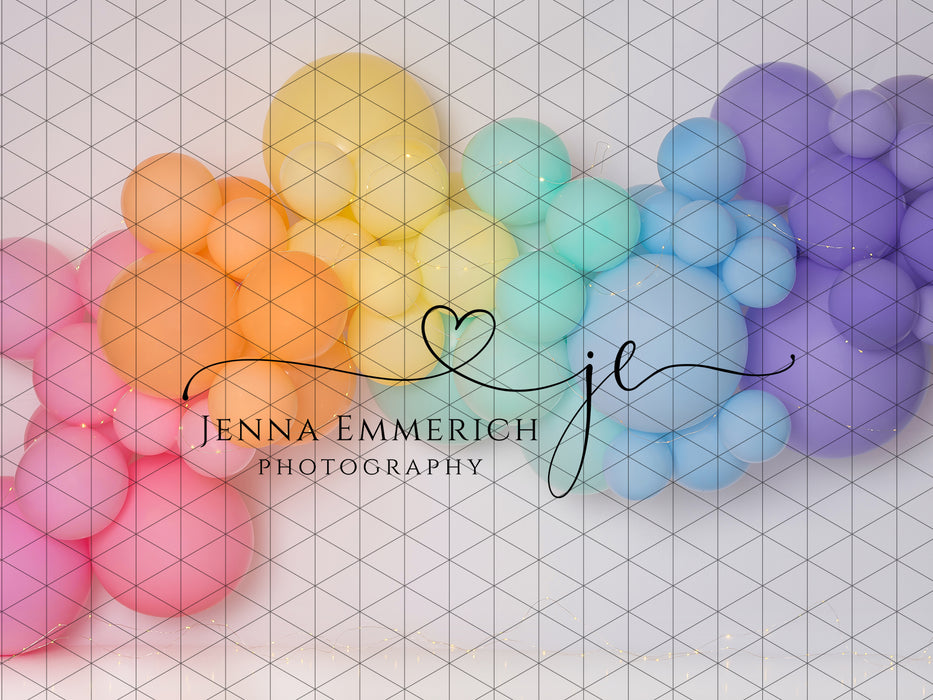 Pastel Rainbow Garland