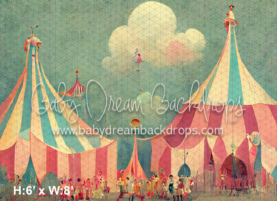 Pastel Vintage Circus (MD)
