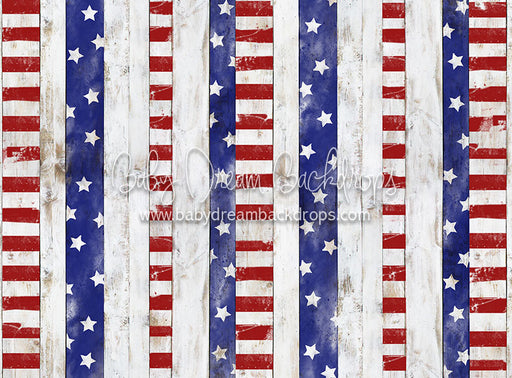 Patriotic Planks - 6x8 - CC  