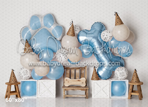 Pawtastic Birthday Blue (AZ)