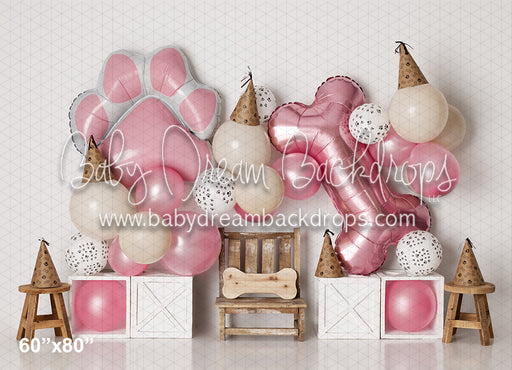 Pawtastic Birthday Pink (AZ)