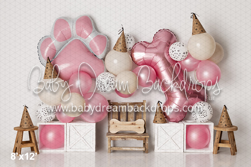 Pawtastic Birthday Pink (AZ)