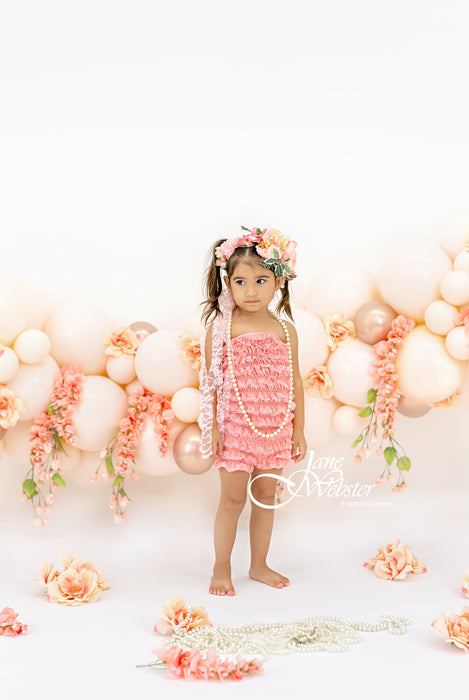 Peachy Balloon Garland