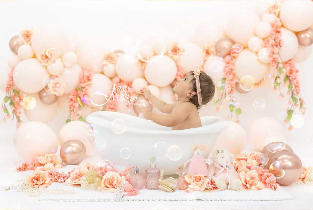 Peachy Balloon Garland