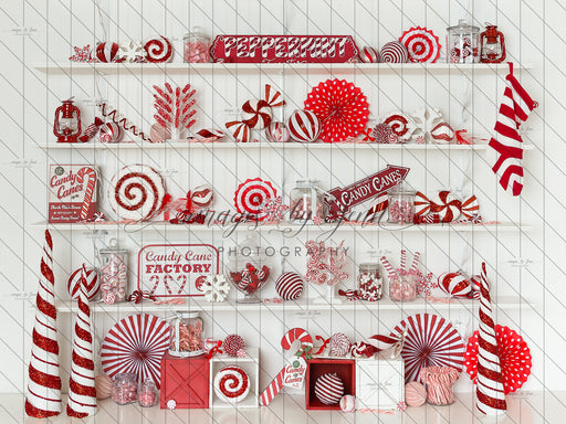 Peppermint Shelves