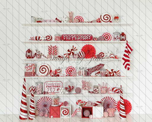 Peppermint Shelves