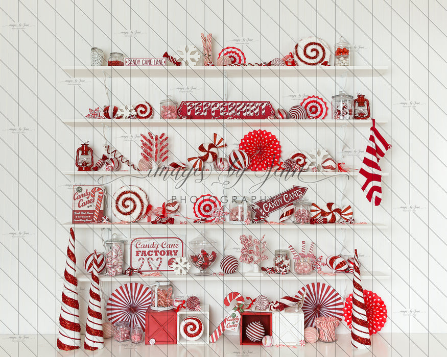 Peppermint Shelves