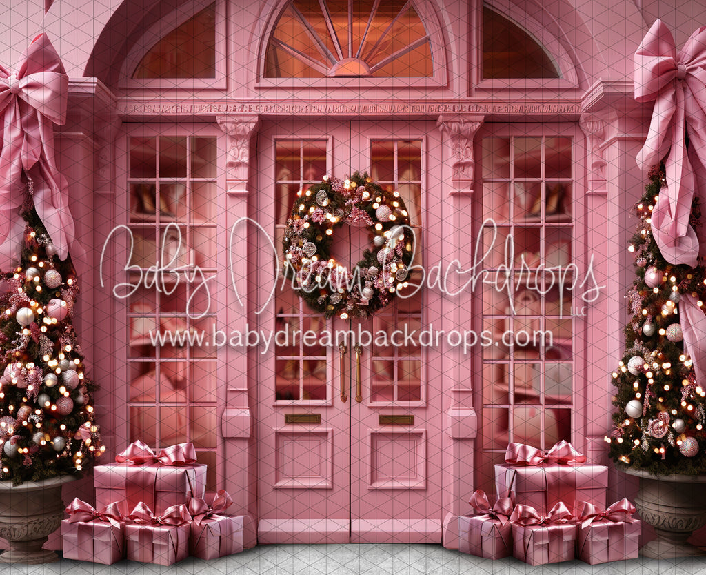 Perfectly Pink Christmas Store (JA) — Baby Dream Backdrops