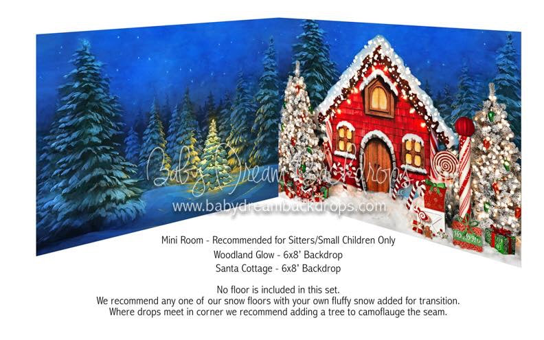 Santa Cottage and Woodland Glow Bundle