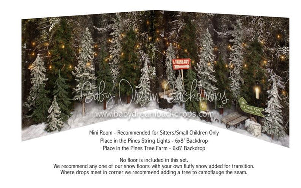Place in the Pines String Lights and Place in the Pines Tree Farm Bundle