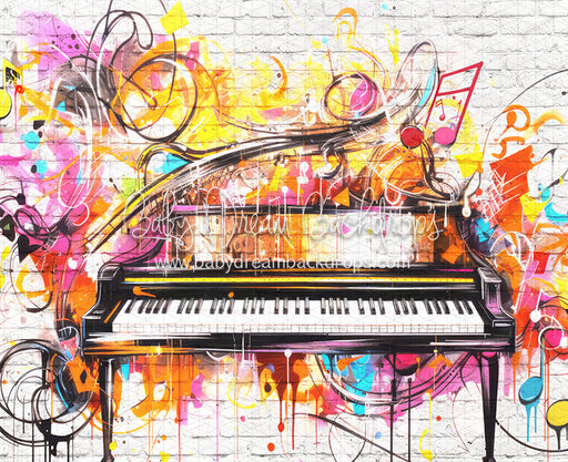 Piano Graffiti Brick (JA)