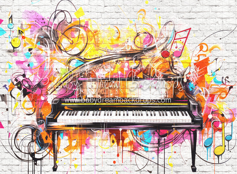 Piano Graffiti Brick (JA)