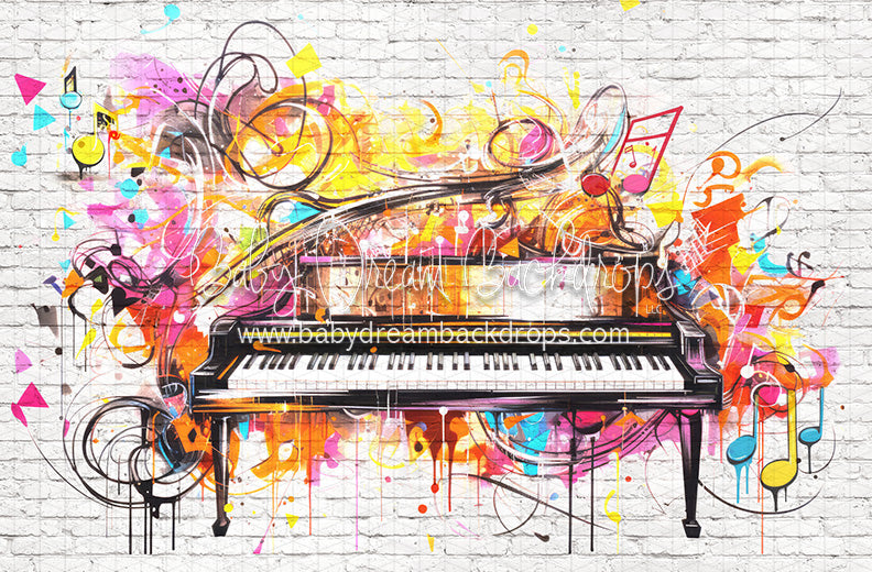 Piano Graffiti Brick (JA)