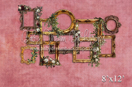 Pink Frame with Flowers (VR)