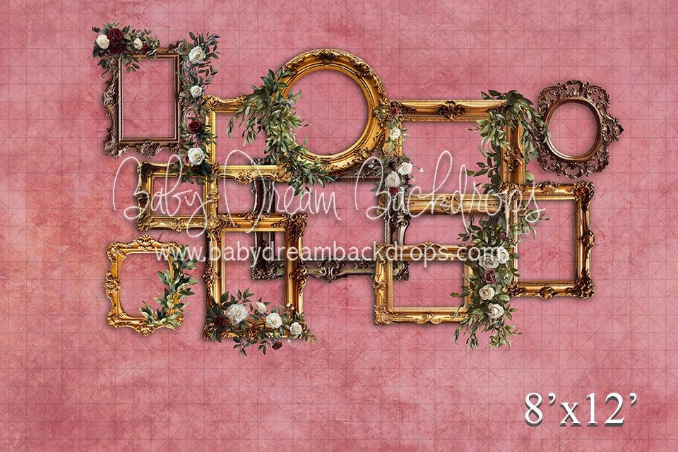 Pink Frame with Flowers (VR)