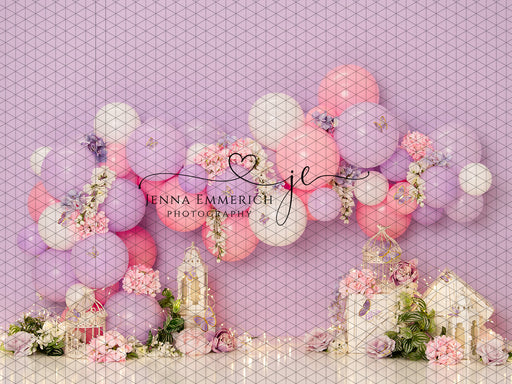 Pink and Lavendar Butterflies (JE)