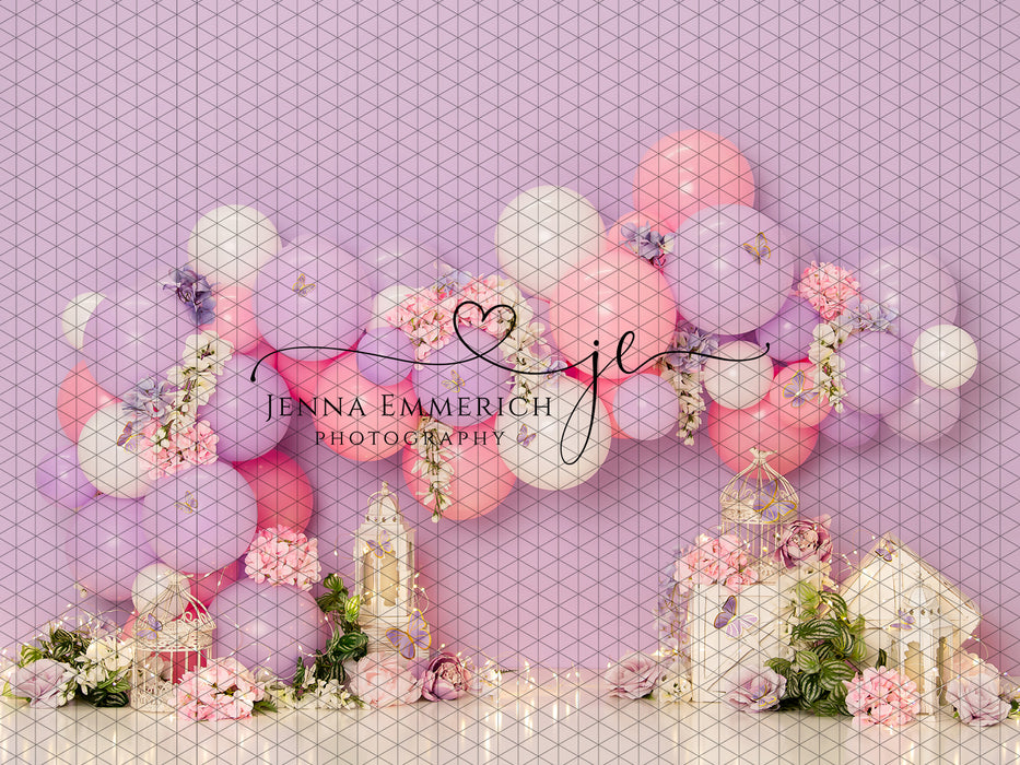 Pink and Lavendar Butterflies (JE)