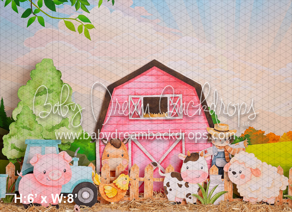 Pink Barn Farm Girl (SPP)