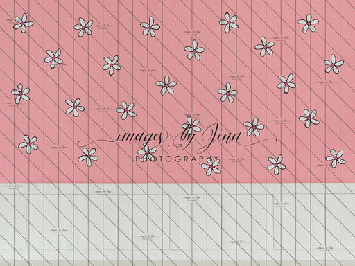Pink Daisy Wall
