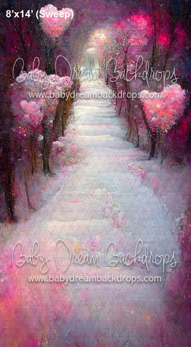 Sweeps Pink Hearts Snow Stroll (SM)