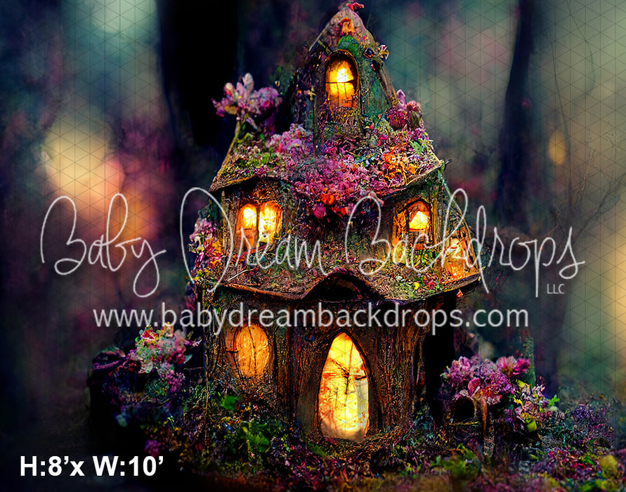 Pink Purple Fairy House (SM)