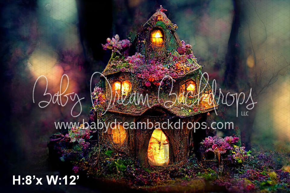 Pink Purple Fairy House (SM)