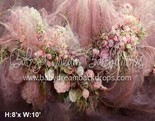 Pink Victorian Florals (SM)