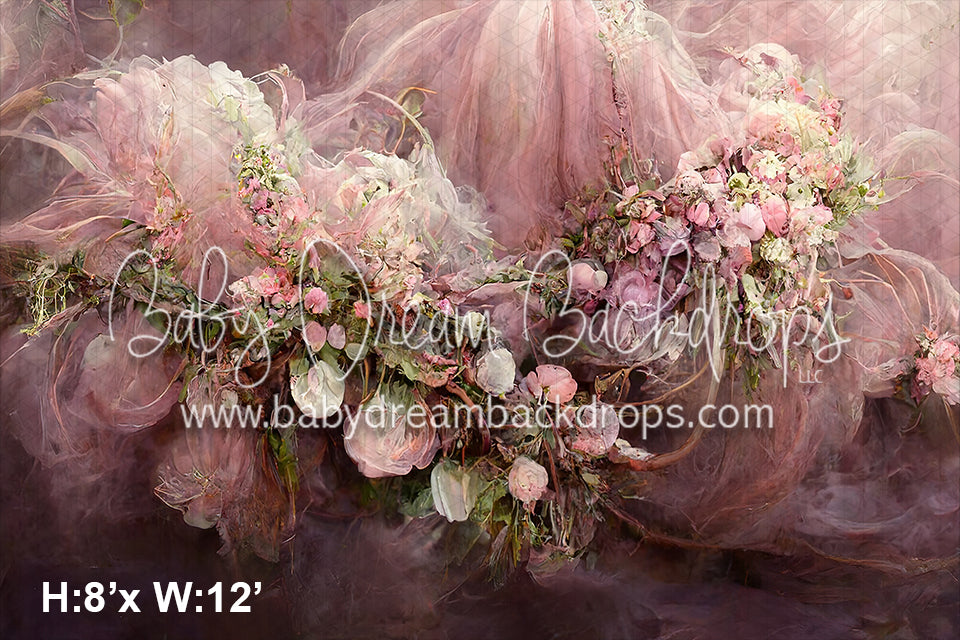 Pink Victorian Florals (SM)