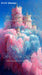 Sweeps Pink and Blue Castle Clouds (SM)