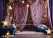 Pink and Blue Star Curtain (VR)